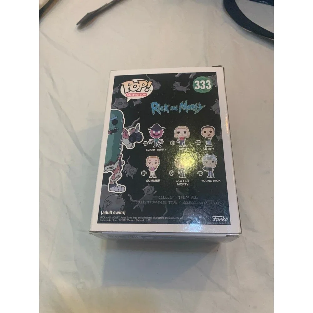Funko Pop Pickle Rick 333 Rick & Morty Vinyl Figurine Rat Suit Animation New